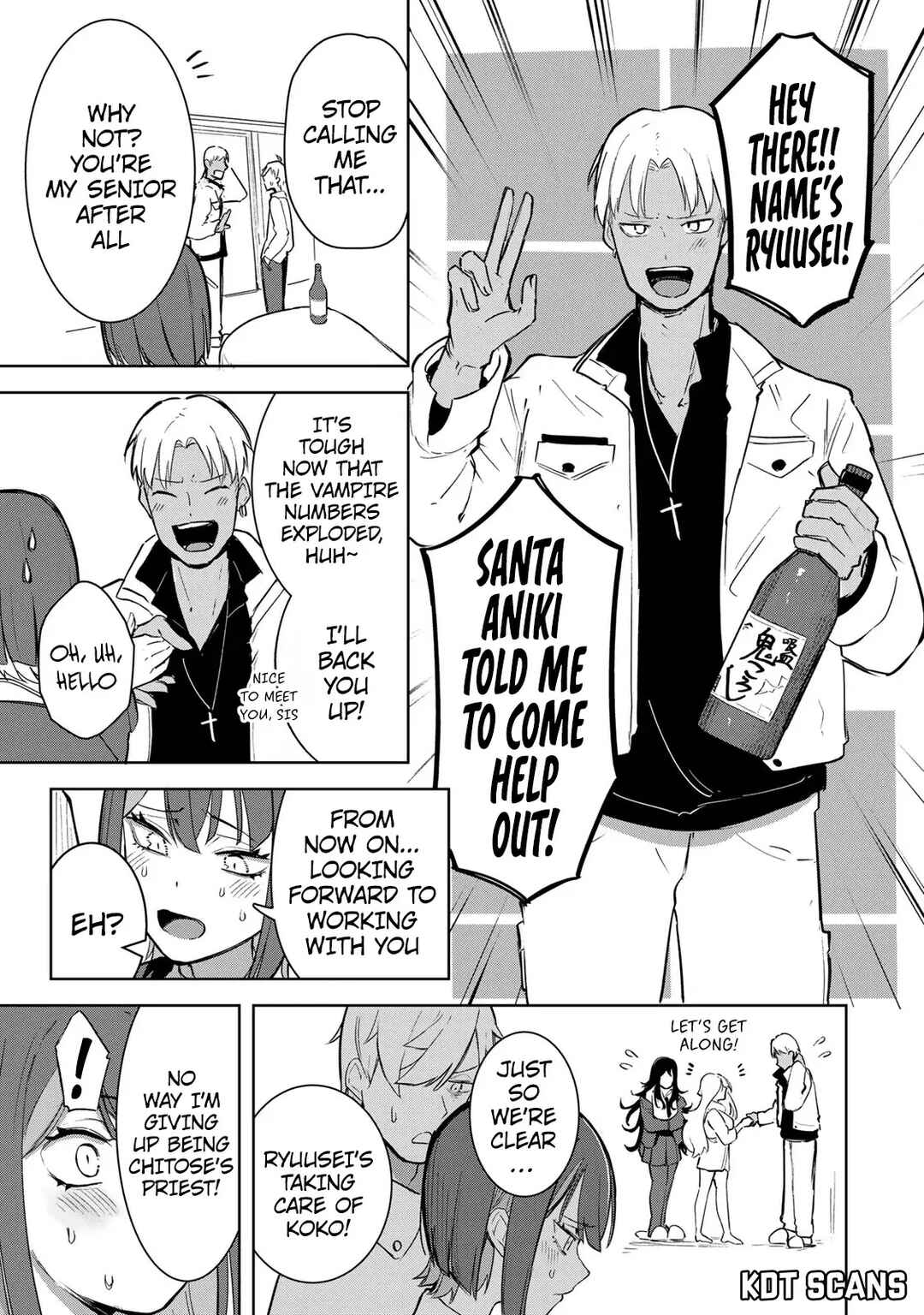 Page 18 Chapter 7 Kyuuketsuki-san wa Chitoraretai