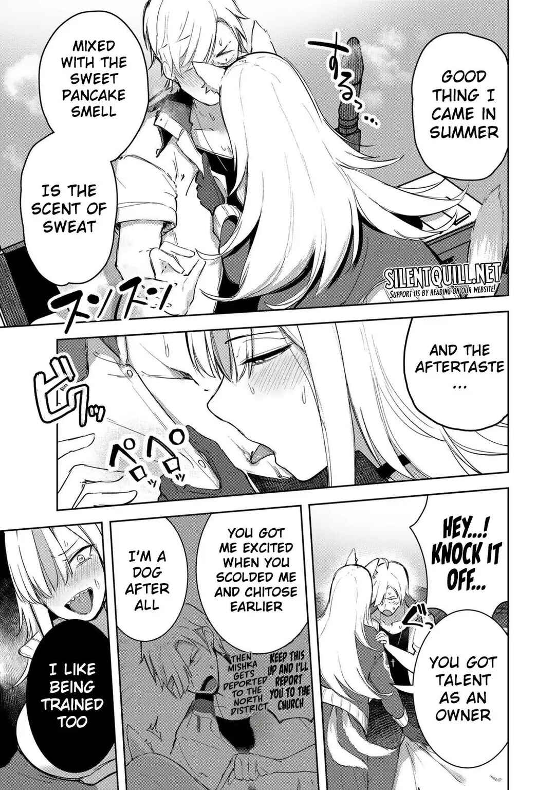 Page 16 Chapter 12 Kyuuketsuki-san wa Chitoraretai