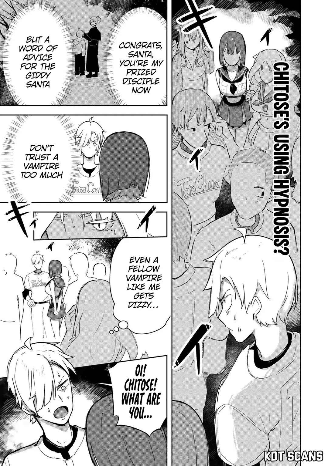 Page 12 Chapter 11 Kyuuketsuki-san wa Chitoraretai
