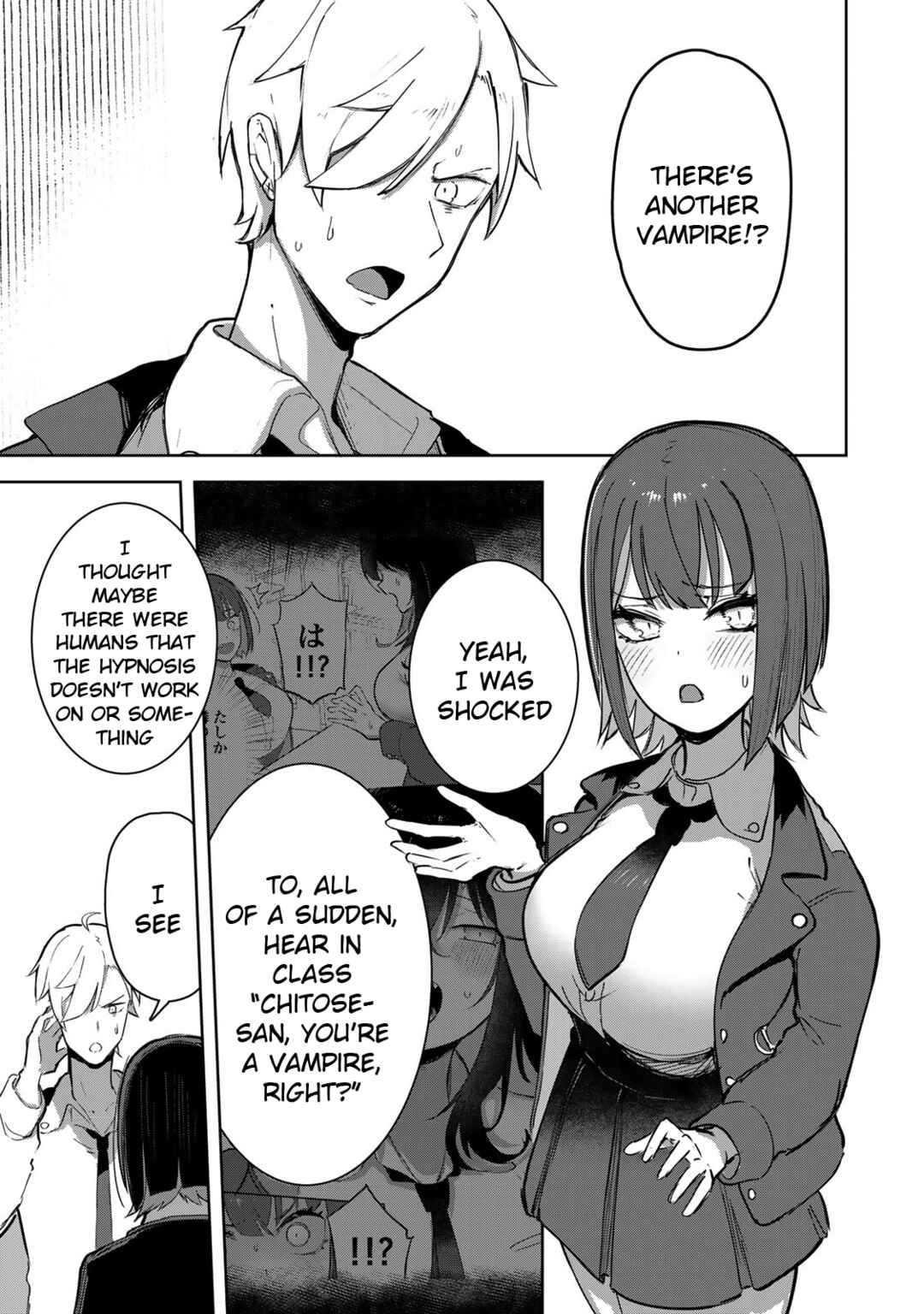 Page 1 Chapter 4 Kyuuketsuki-san wa Chitoraretai