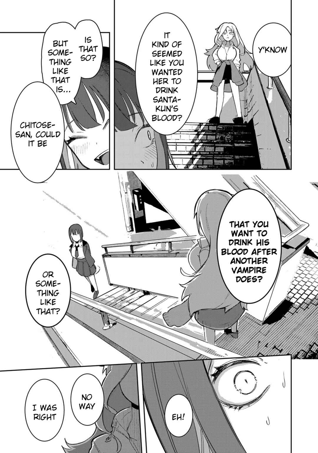 Page 17 Chapter 4 Kyuuketsuki-san wa Chitoraretai
