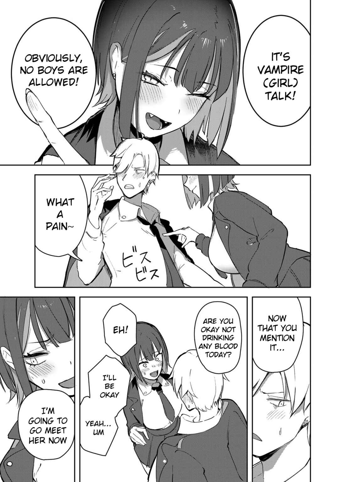 Page 5 Chapter 4 Kyuuketsuki-san wa Chitoraretai
