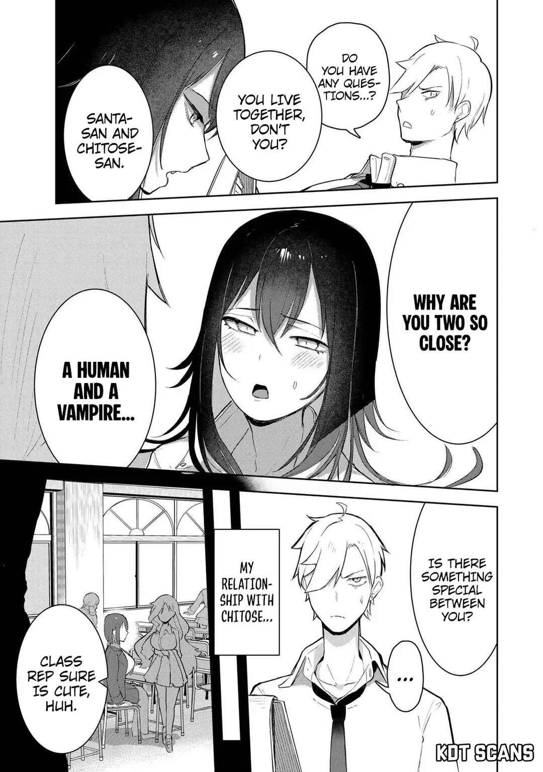 Page 4 Chapter 6 Kyuuketsuki-san wa Chitoraretai