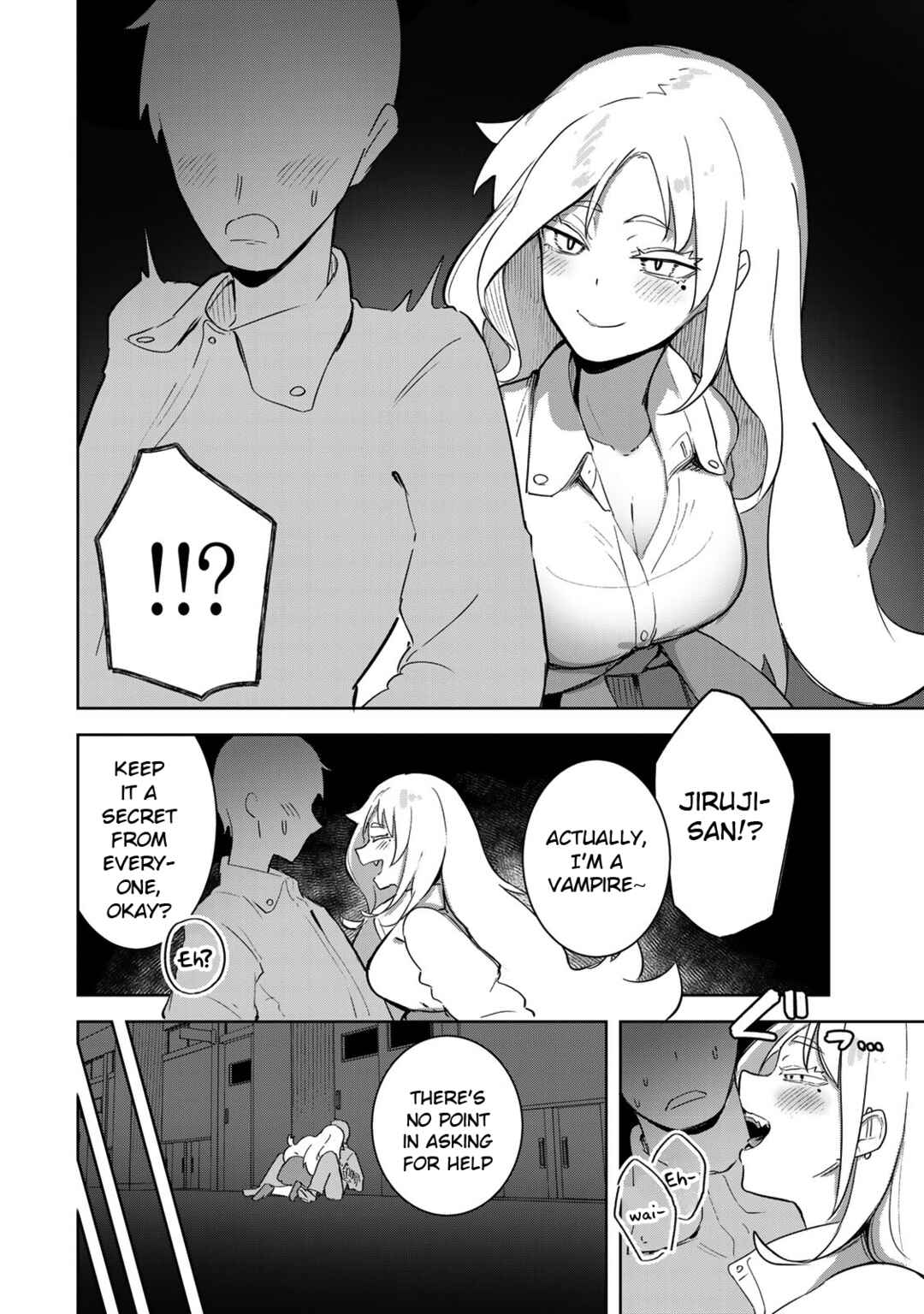 Page 12 Chapter 2 Kyuuketsuki-san wa Chitoraretai