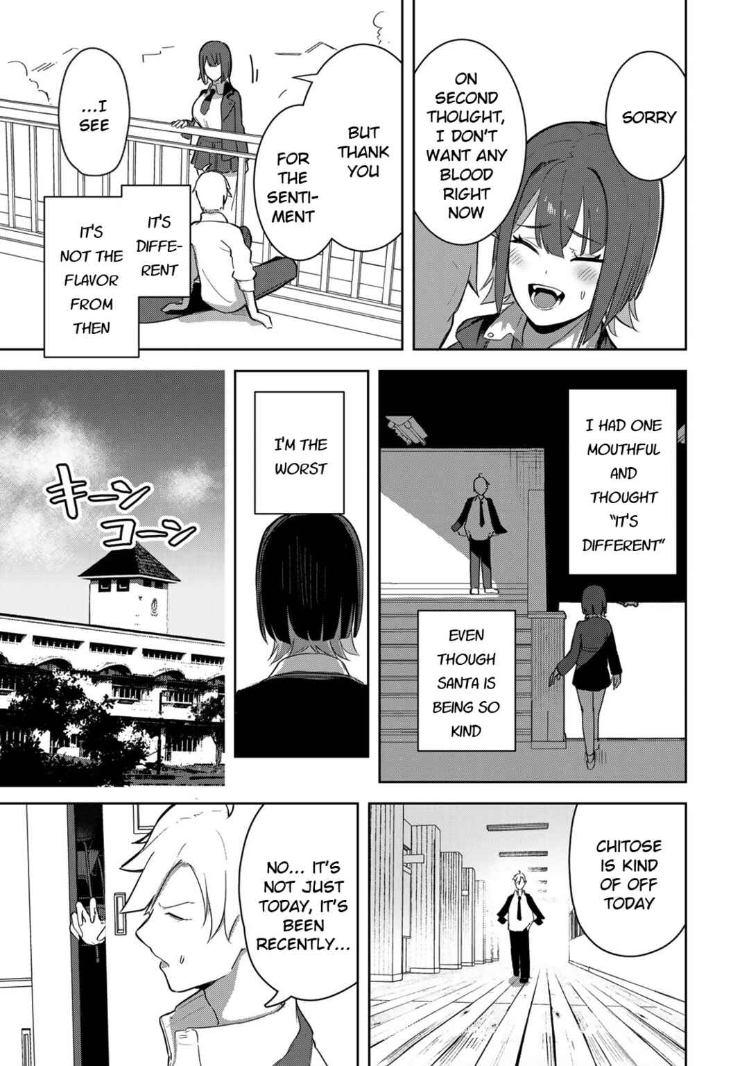 Page 21 Chapter 2 Kyuuketsuki-san wa Chitoraretai