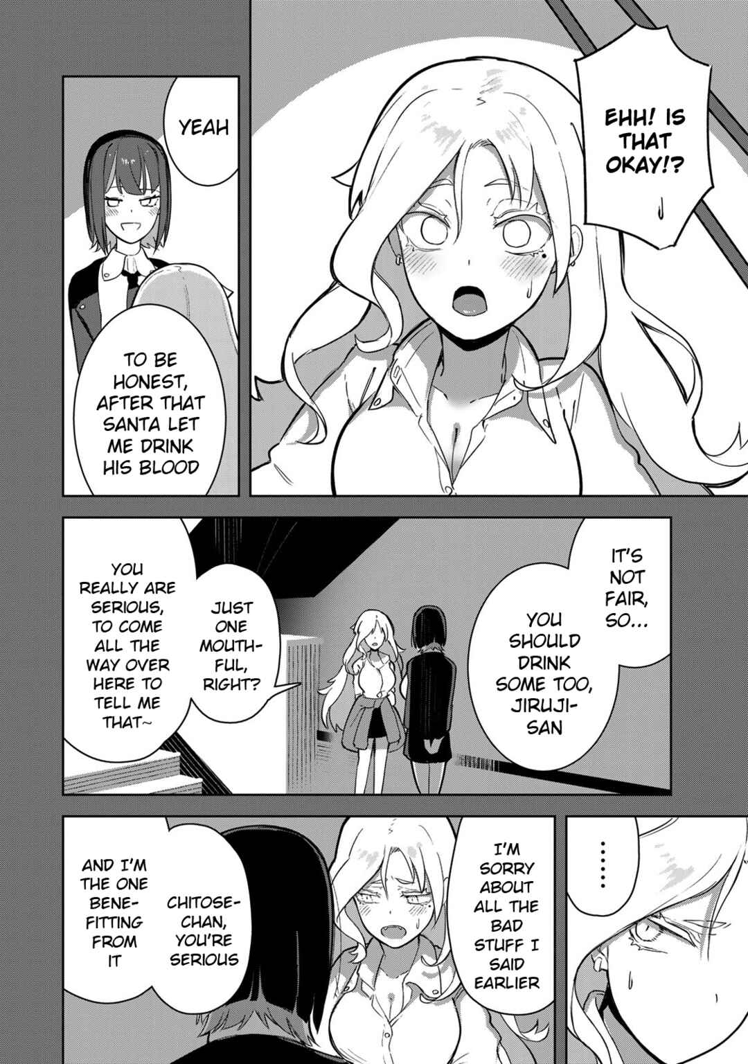 Page 28 Chapter 2 Kyuuketsuki-san wa Chitoraretai