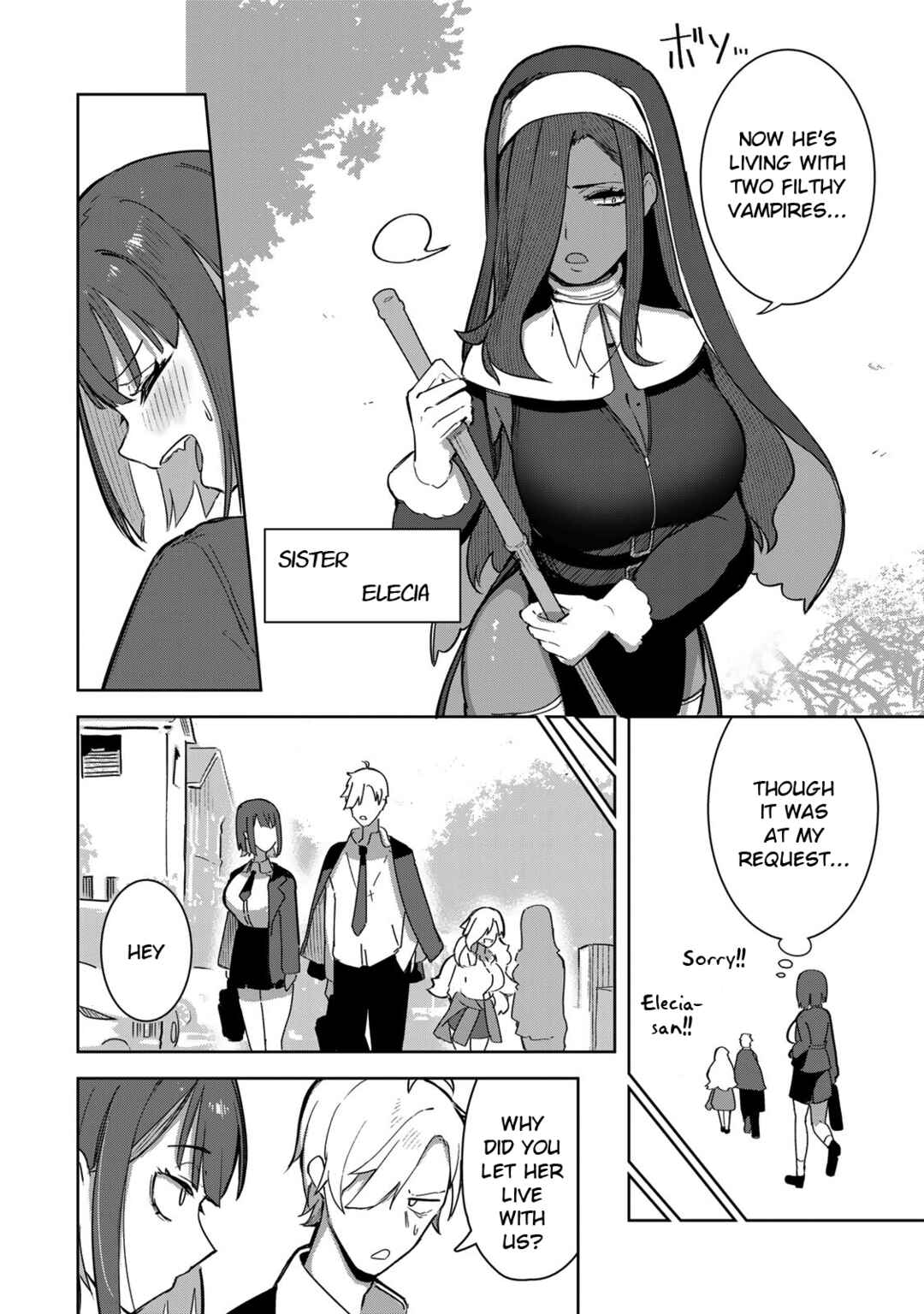 Page 8 Chapter 2 Kyuuketsuki-san wa Chitoraretai