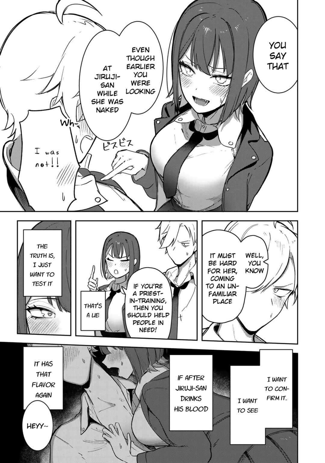 Page 9 Chapter 2 Kyuuketsuki-san wa Chitoraretai