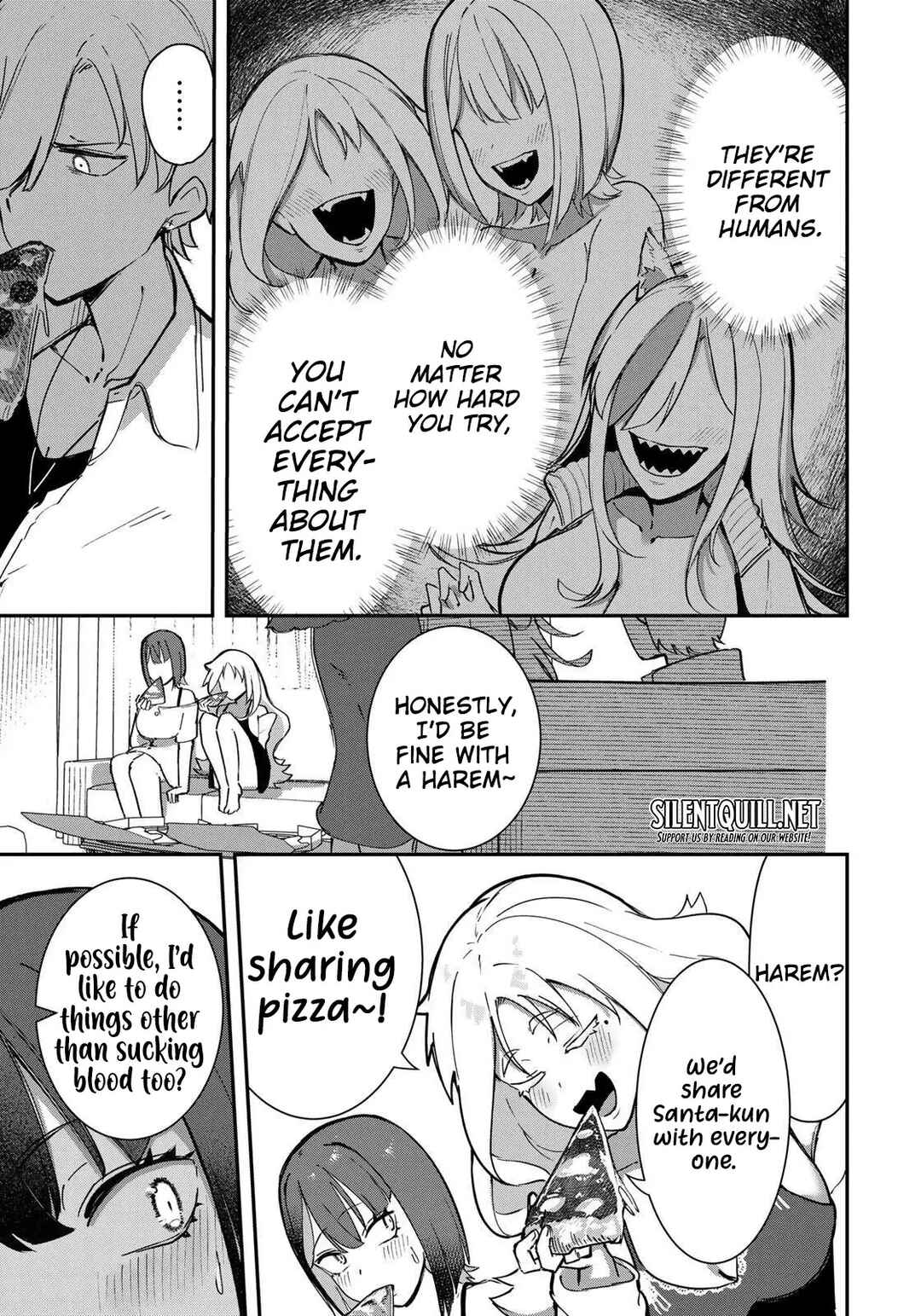 Page 10 Chapter 21 Kyuuketsuki-san wa Chitoraretai