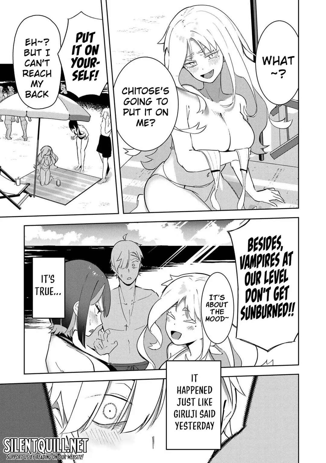 Page 14 Chapter 18 Kyuuketsuki-san wa Chitoraretai