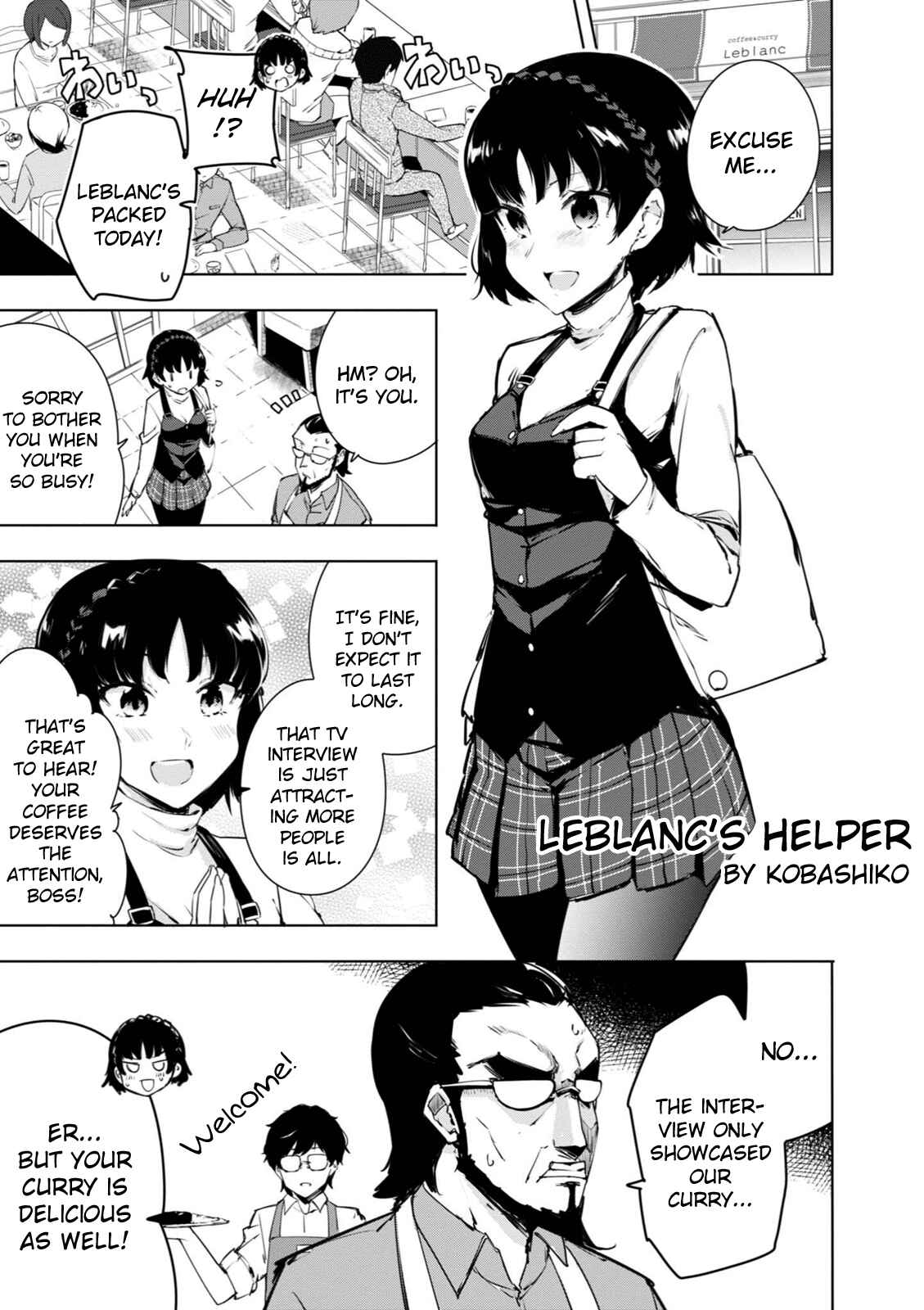 Page 1 Chapter 10 Persona 5 the Animation: Dengeki Comic Anthology