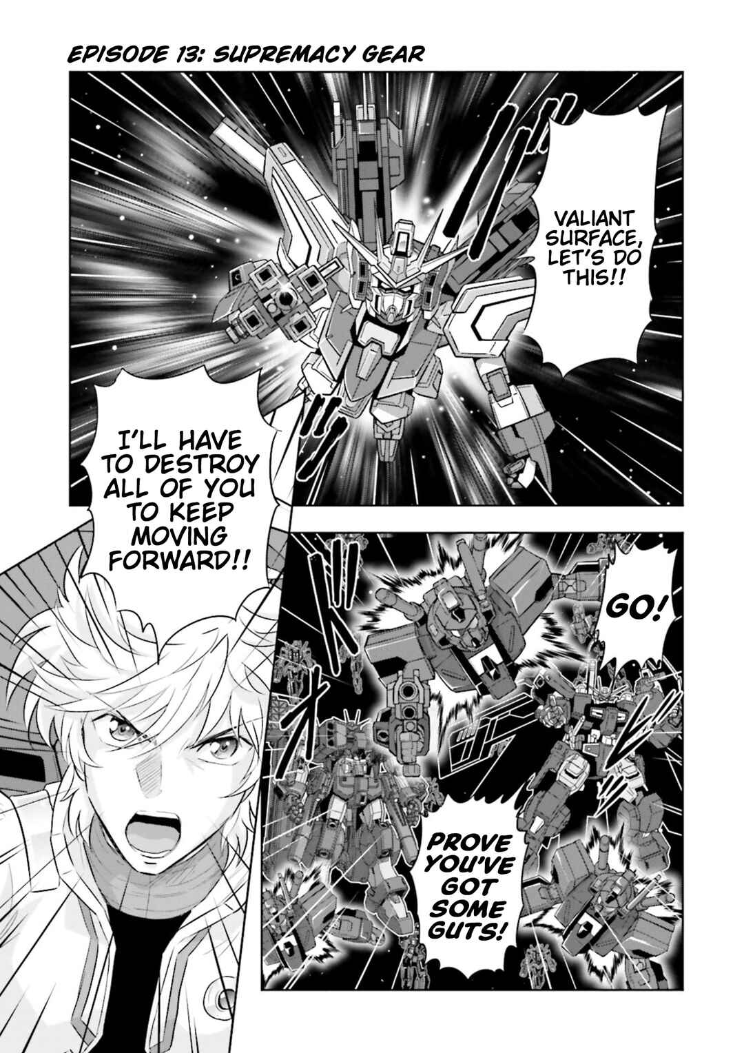 Page 1 Chapter 13 GUNDAM EXA VS