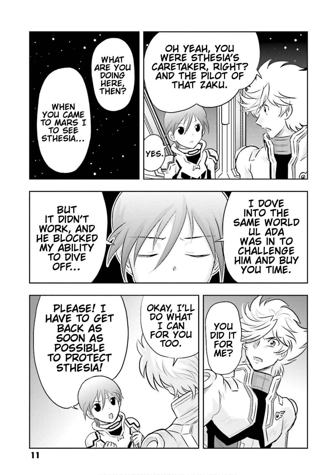 Page 9 Chapter 10 GUNDAM EXA VS