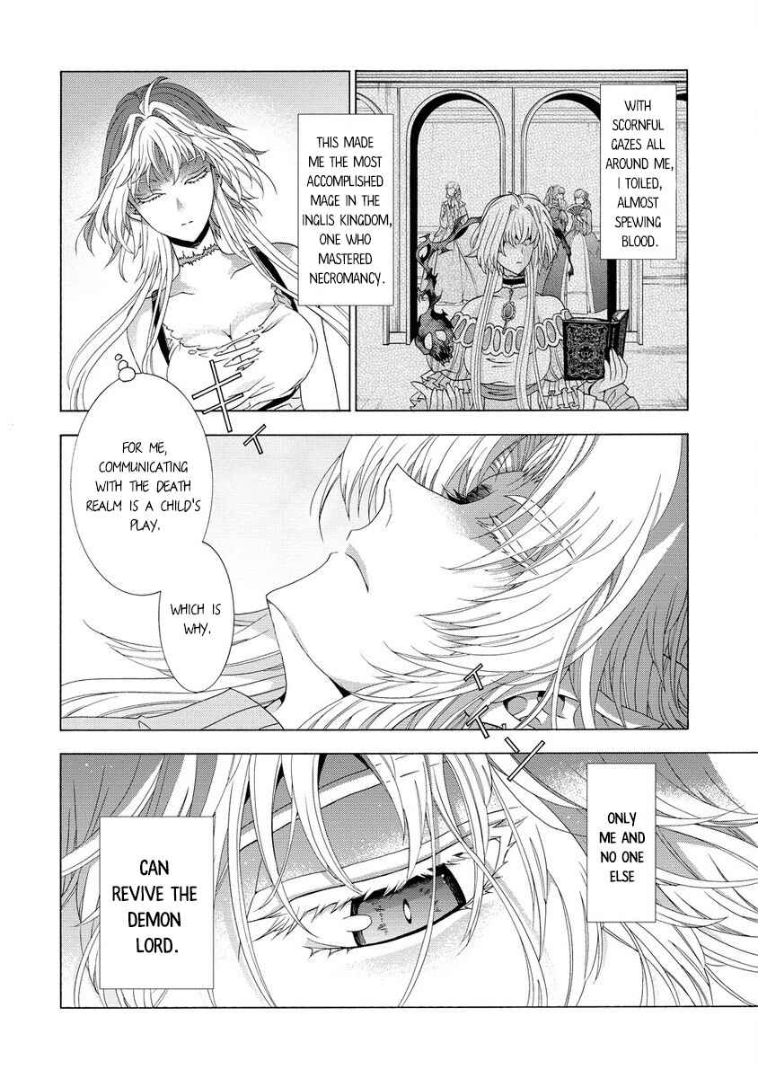 Page 8 Chapter 4 Shiryou Jutsushi nado Kegarawashii to Shokei Sareta node, Mazoku ni Tenshin Itashimasu