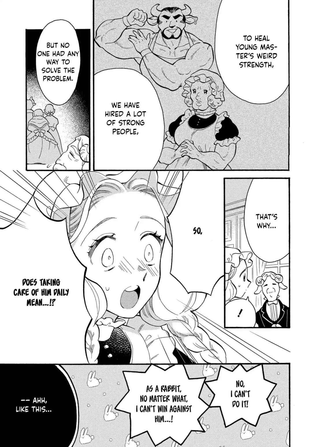 Page 14 Chapter 1 Ookami Shujin to Usagi Maid-chan