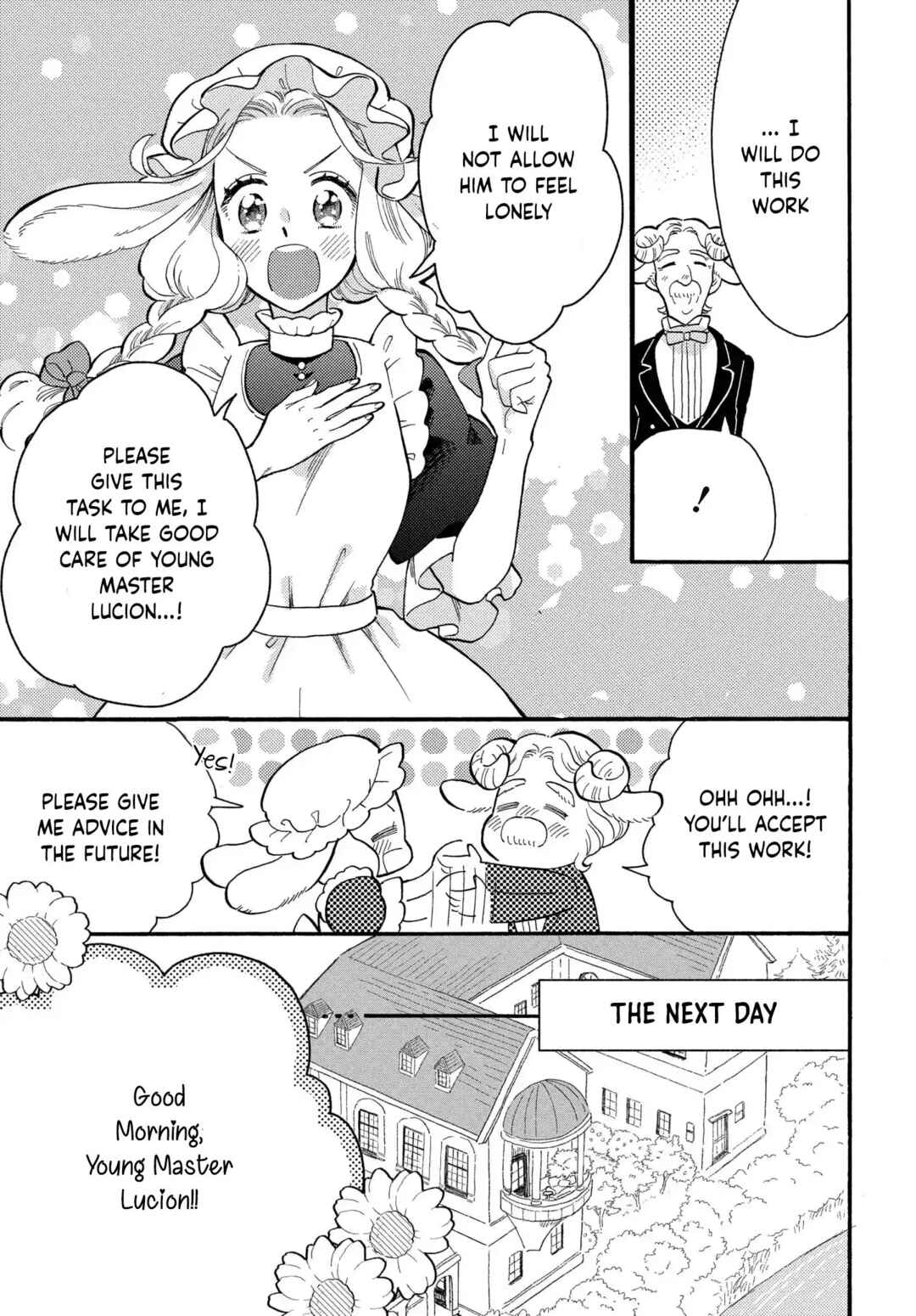 Page 18 Chapter 1 Ookami Shujin to Usagi Maid-chan