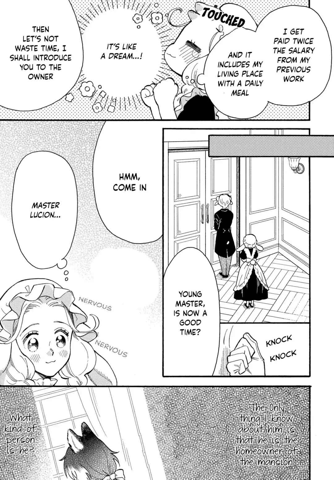 Page 4 Chapter 1 Ookami Shujin to Usagi Maid-chan