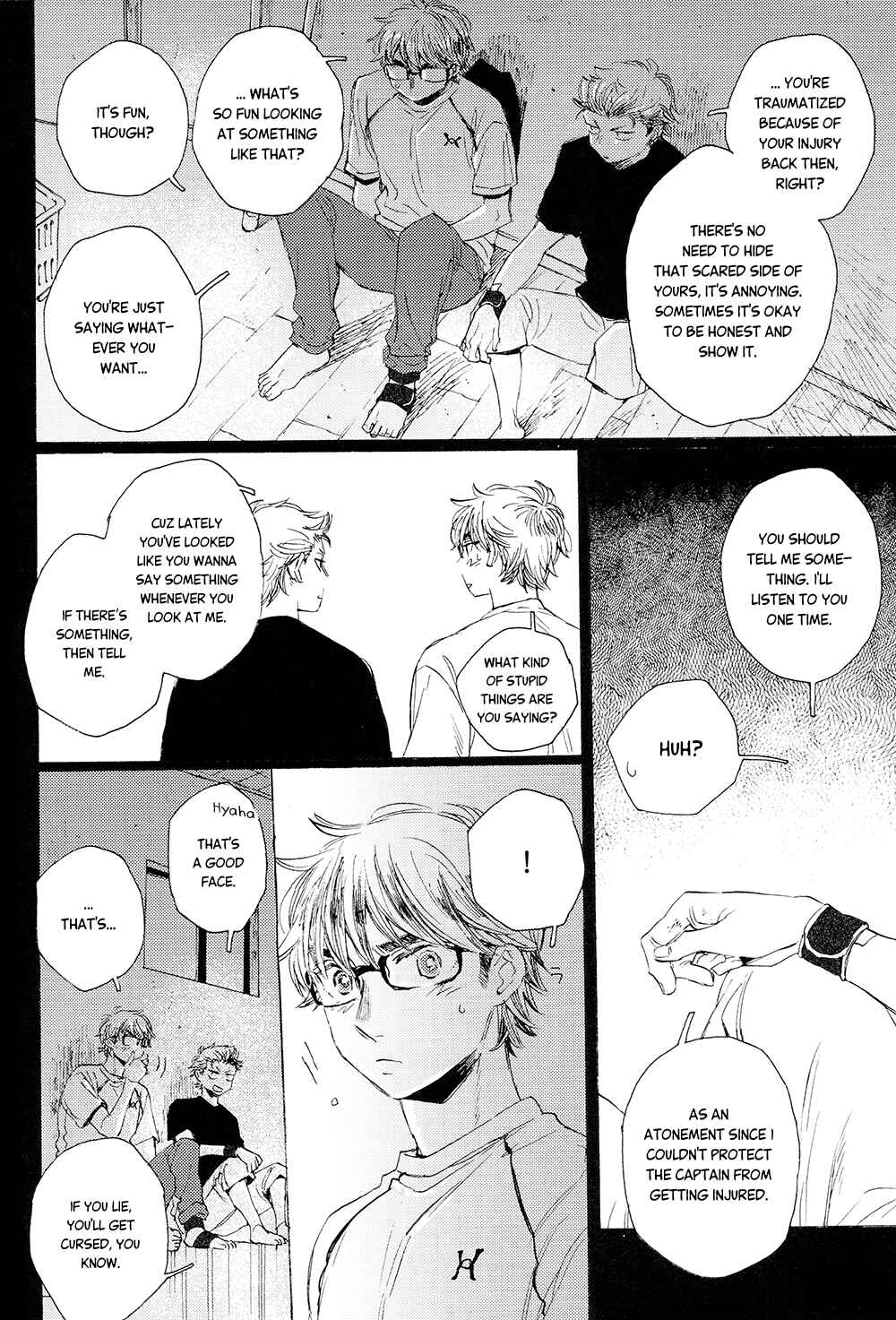 Page 22 Chapter Unknown_4b65 Diamond no Ace - K no Shiretsu M no Doukou (Doujinshi)