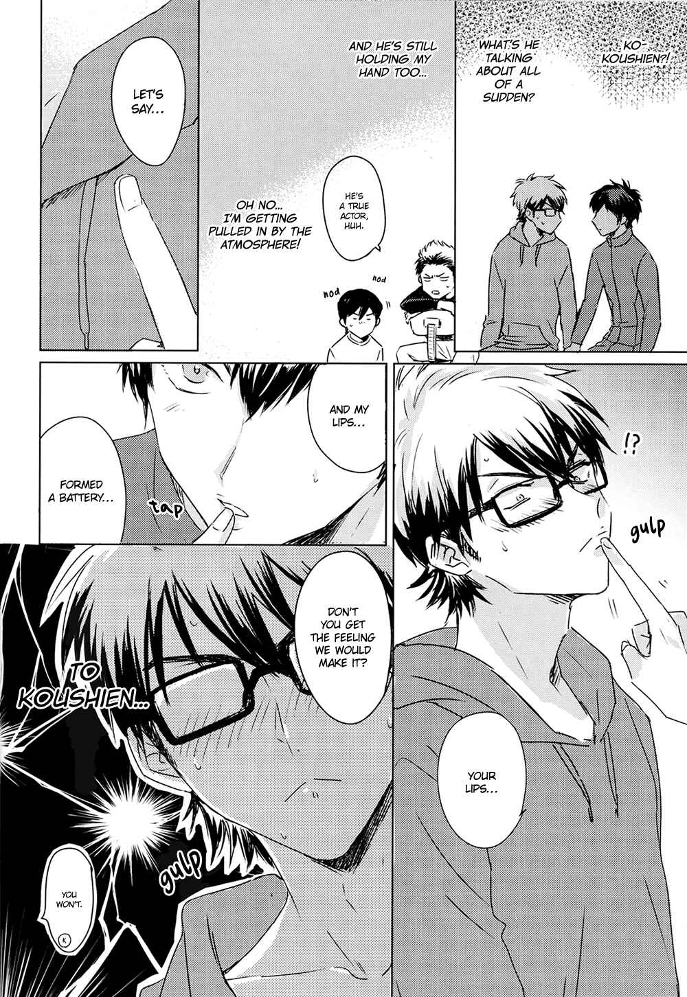 Page 14 Chapter Unknown_959a Diamond no Ace - Lips of Fascination (Doujinshi)