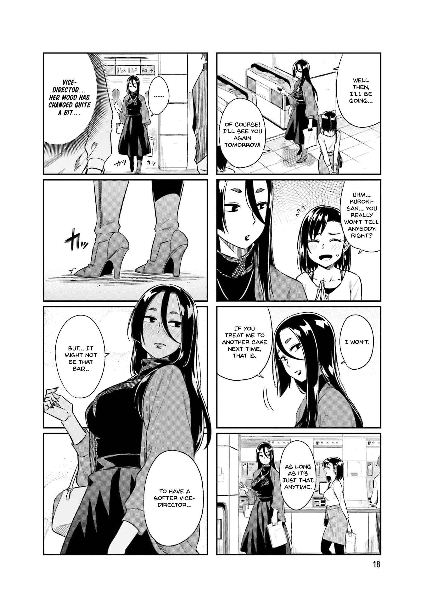 Page 8 Chapter 16 Kawaii Joushi wo Komarasetai