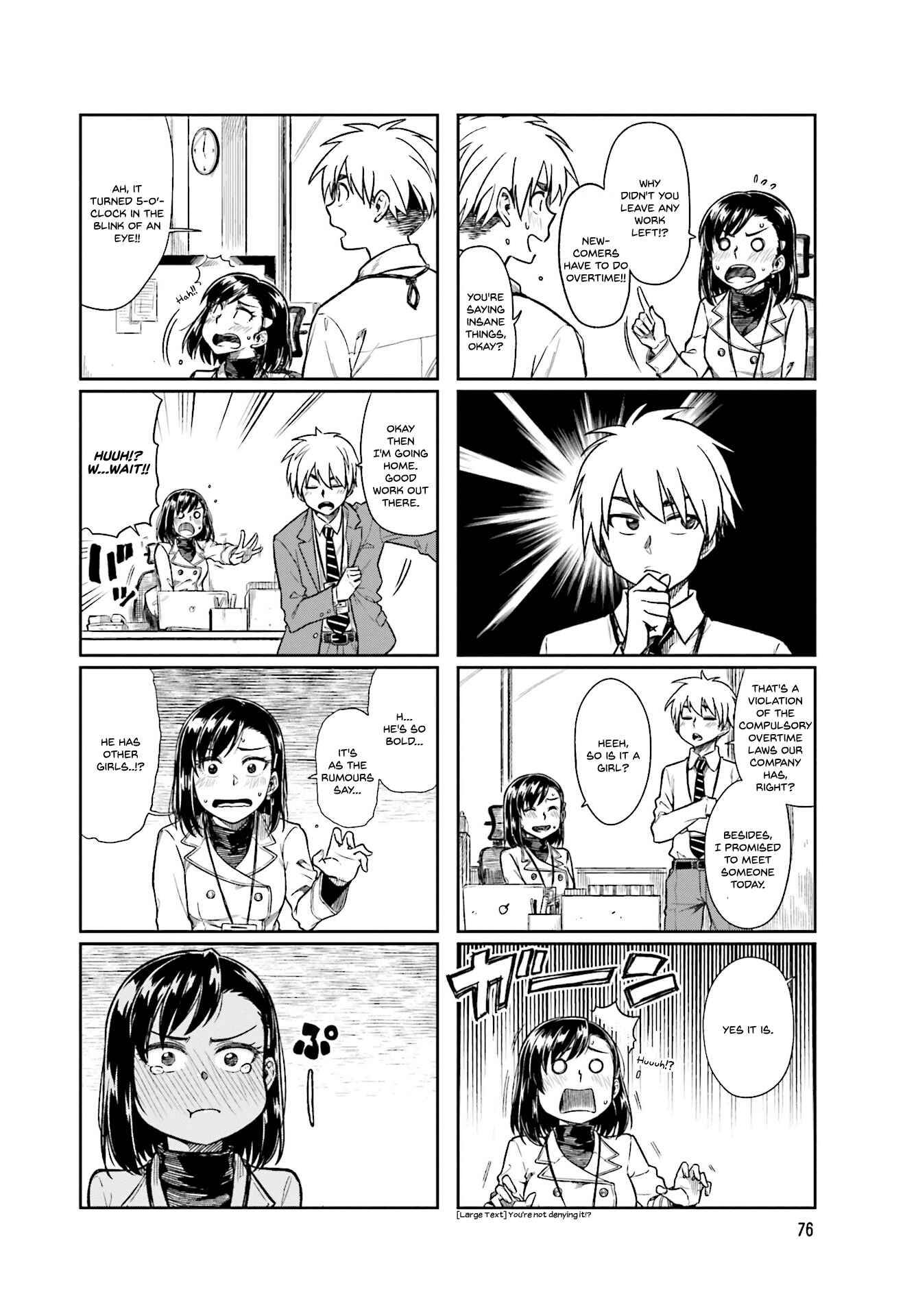 Page 6 Chapter 10 Kawaii Joushi wo Komarasetai