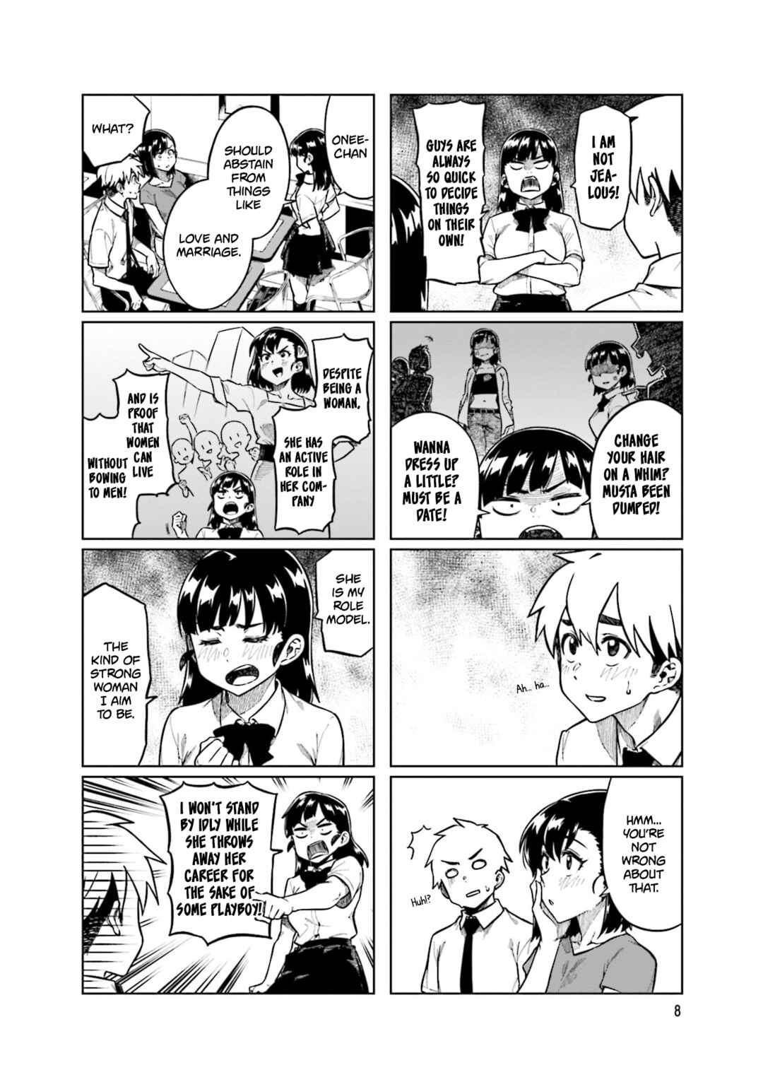 Page 10 Chapter 82 Kawaii Joushi wo Komarasetai