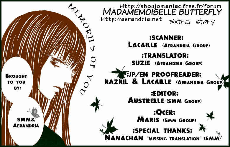 Page 1 Chapter 4.5 Mademoiselle Butterfly