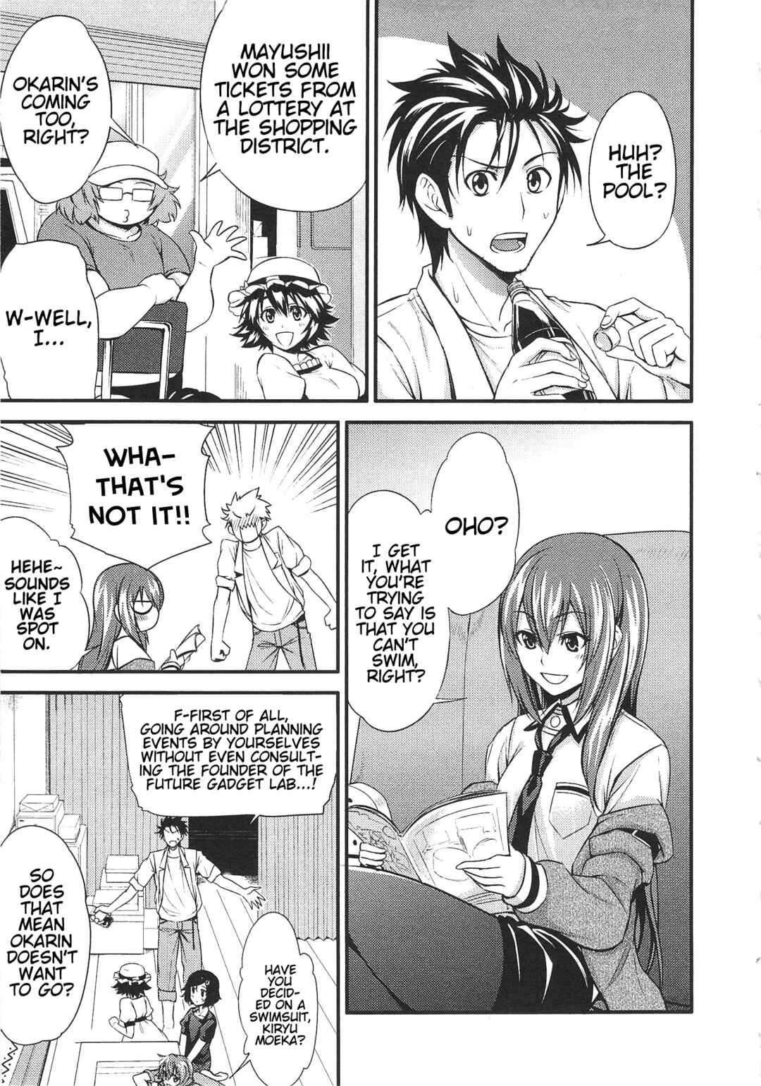 Page 3 Chapter 3 Steins;Gate - Hiyoku Renri + Nyan² Crisis ☆