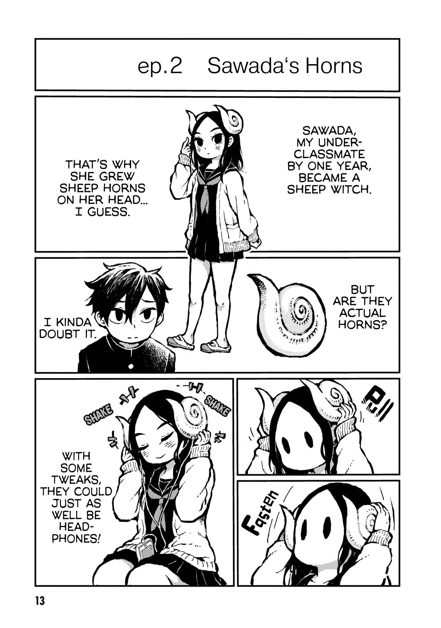 Page 1 Chapter 2 Sheeply Horned Witch Romi