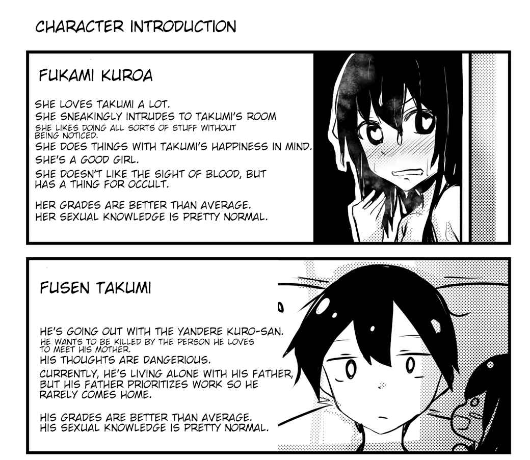 Page 2 Chapter 1 A Story About Wanting to Commit Suicide, but Its Scary so I Find a Yandere Girl to Kill Me, but After 100 days, I Somehow Got ○○