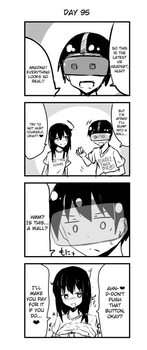 Page 1 Chapter 95 A Story About Wanting to Commit Suicide, but Its Scary so I Find a Yandere Girl to Kill Me, but After 100 days, I Somehow Got ○○