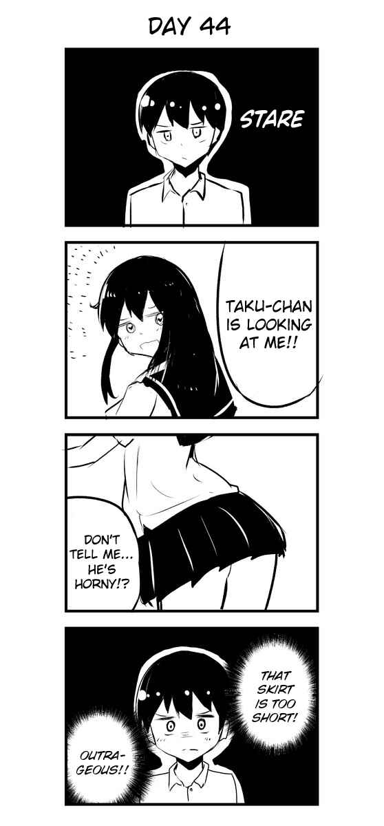 Page 1 Chapter 44 A Story About Wanting to Commit Suicide, but Its Scary so I Find a Yandere Girl to Kill Me, but After 100 days, I Somehow Got ○○