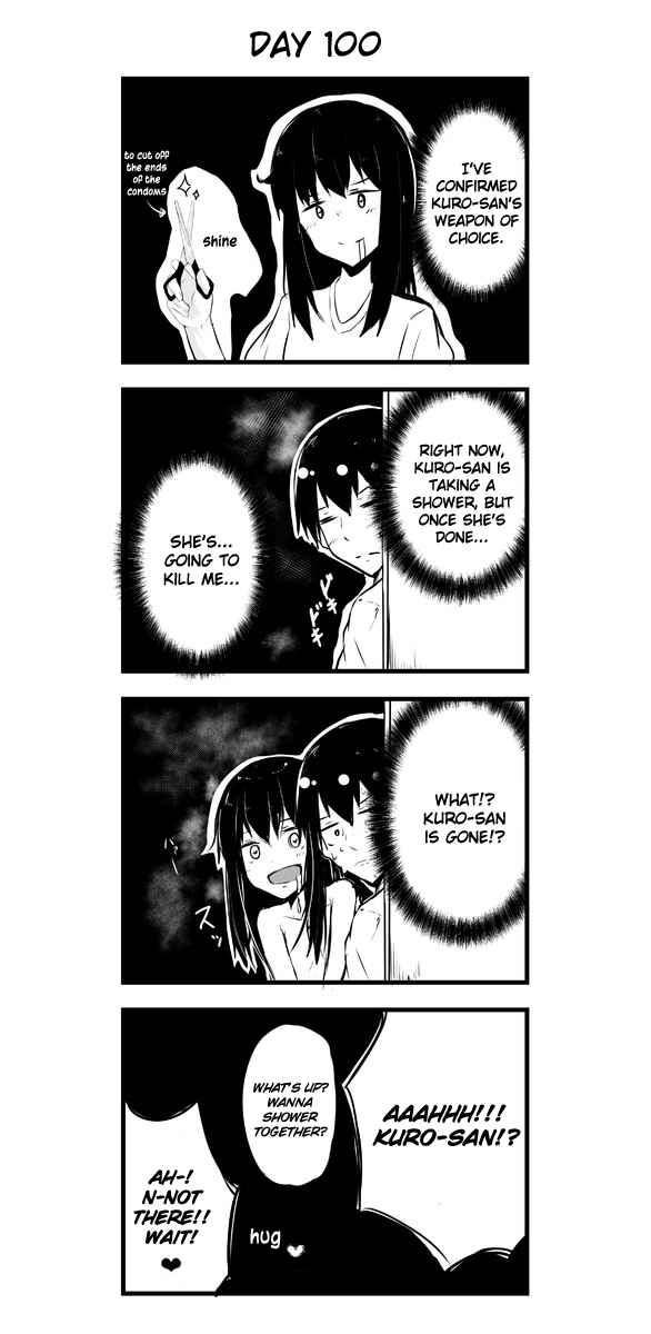Page 1 Chapter 100 A Story About Wanting to Commit Suicide, but Its Scary so I Find a Yandere Girl to Kill Me, but After 100 days, I Somehow Got ○○