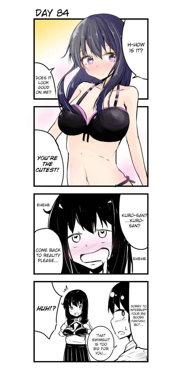 Page 1 Chapter 84 A Story About Wanting to Commit Suicide, but Its Scary so I Find a Yandere Girl to Kill Me, but After 100 days, I Somehow Got ○○