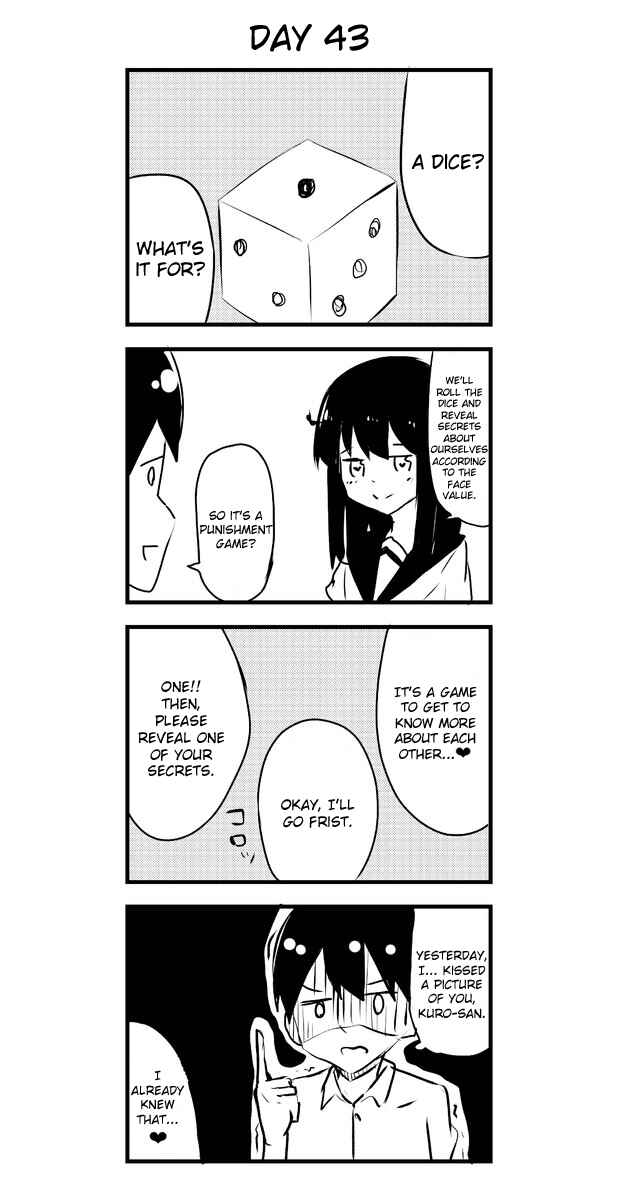 Page 1 Chapter 43 A Story About Wanting to Commit Suicide, but Its Scary so I Find a Yandere Girl to Kill Me, but After 100 days, I Somehow Got ○○