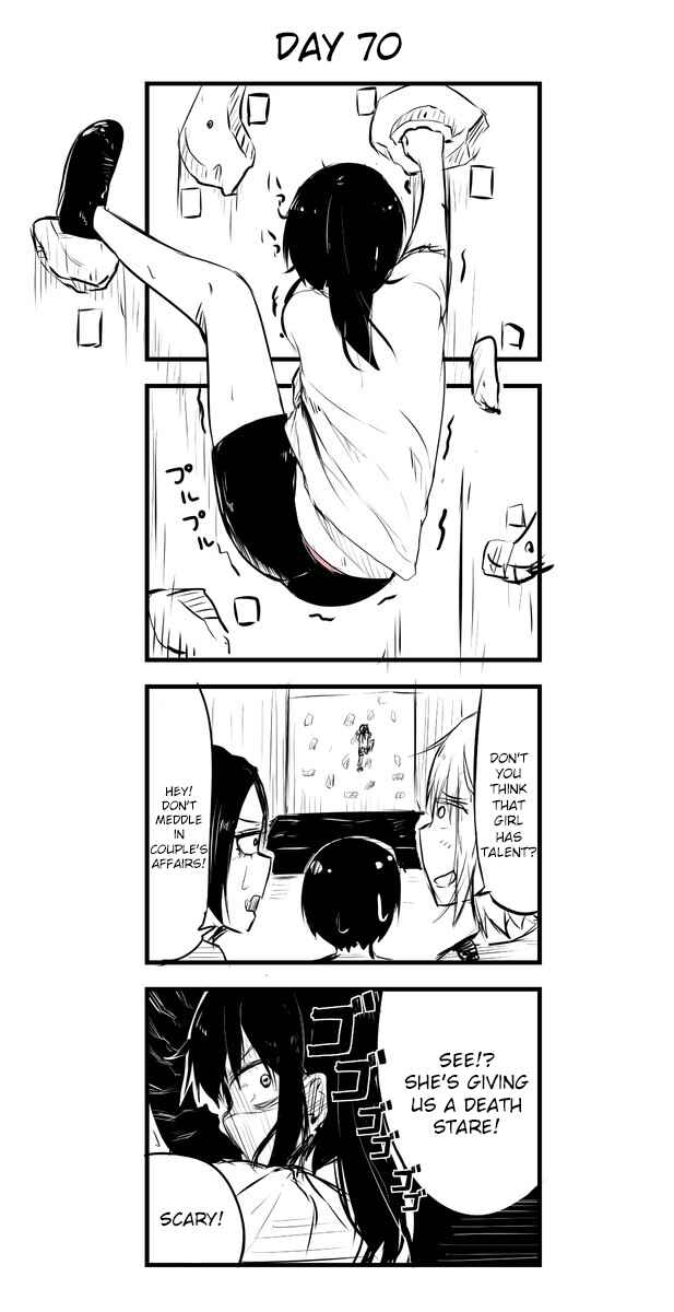Page 1 Chapter 70 A Story About Wanting to Commit Suicide, but Its Scary so I Find a Yandere Girl to Kill Me, but After 100 days, I Somehow Got ○○