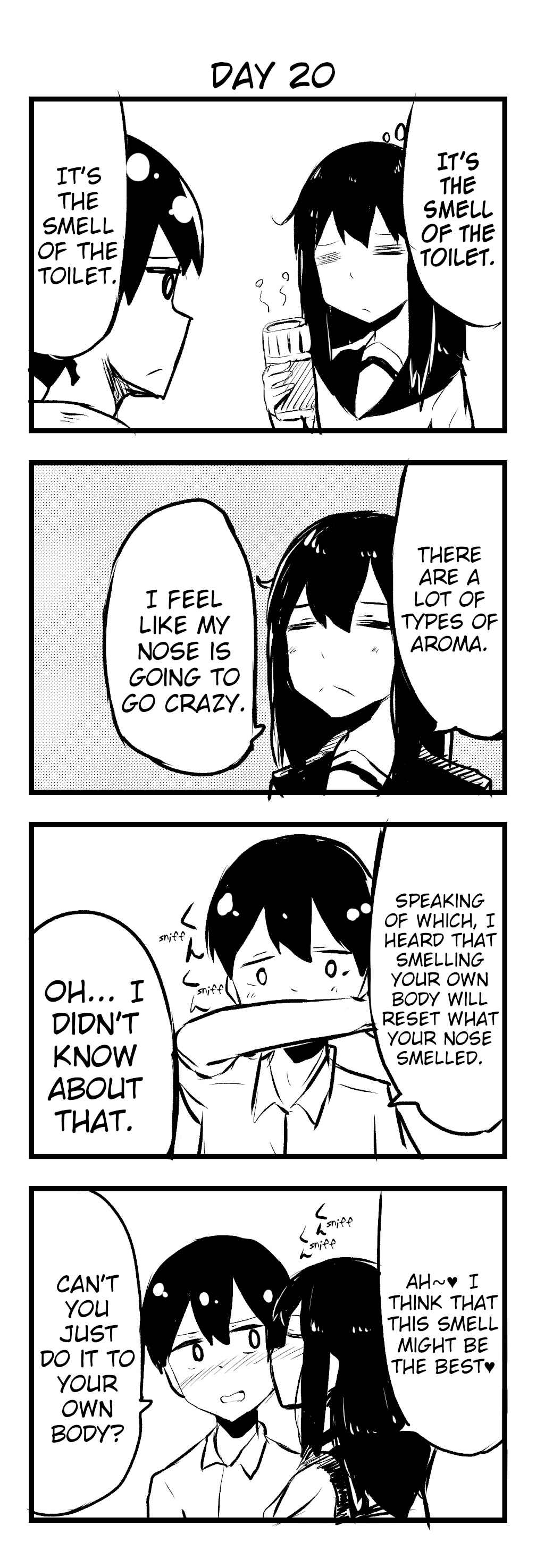 Page 1 Chapter 20 A Story About Wanting to Commit Suicide, but Its Scary so I Find a Yandere Girl to Kill Me, but After 100 days, I Somehow Got ○○