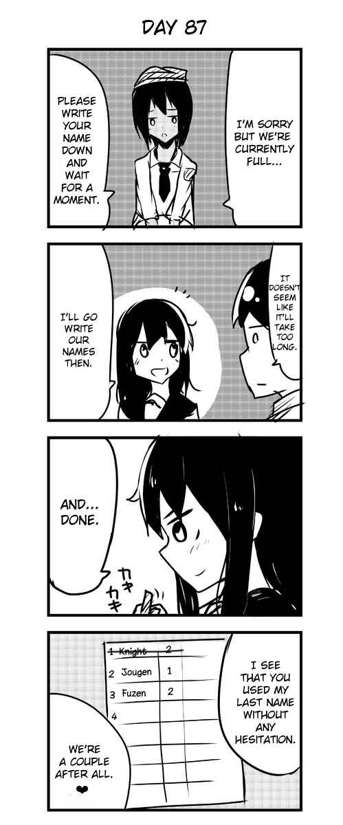Page 1 Chapter 87 A Story About Wanting to Commit Suicide, but Its Scary so I Find a Yandere Girl to Kill Me, but After 100 days, I Somehow Got ○○