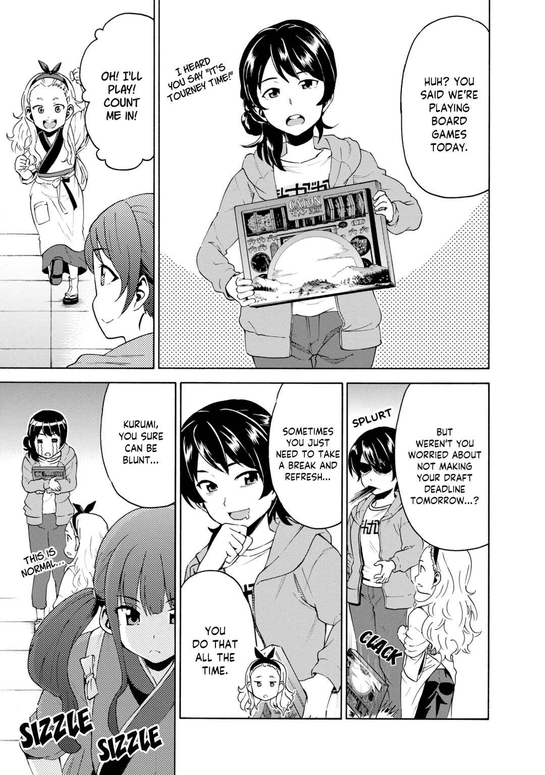 Page 9 Chapter 3 Lycoris Recoil Koushiki Comic Anthology: React