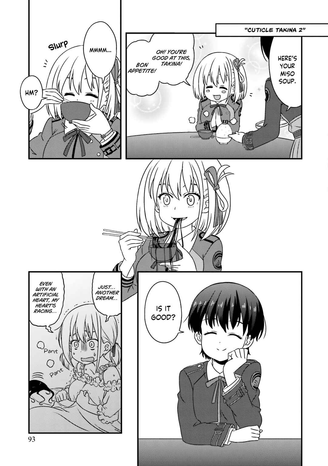 Page 4 Chapter 6 Lycoris Recoil Koushiki Comic Anthology: React