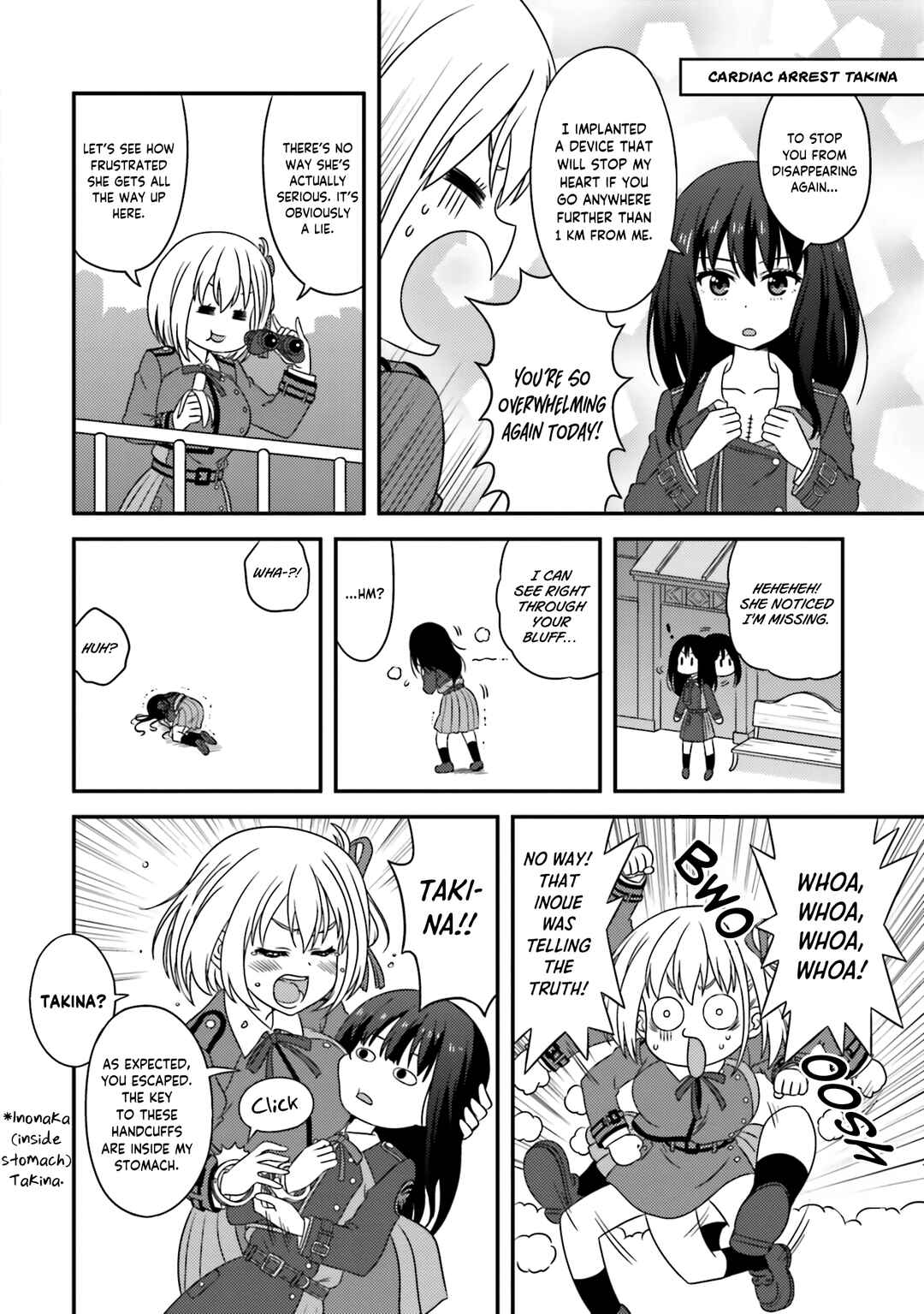 Page 5 Chapter 6 Lycoris Recoil Koushiki Comic Anthology: React