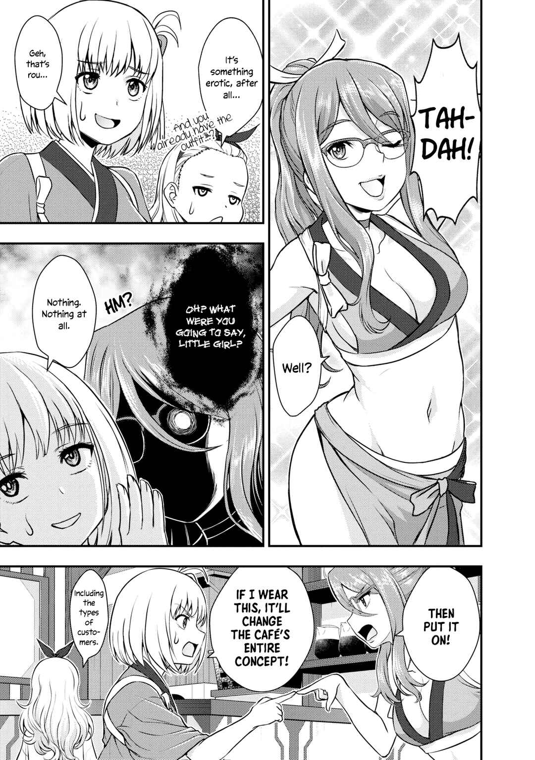 Page 9 Chapter 4 Lycoris Recoil Koushiki Comic Anthology: React