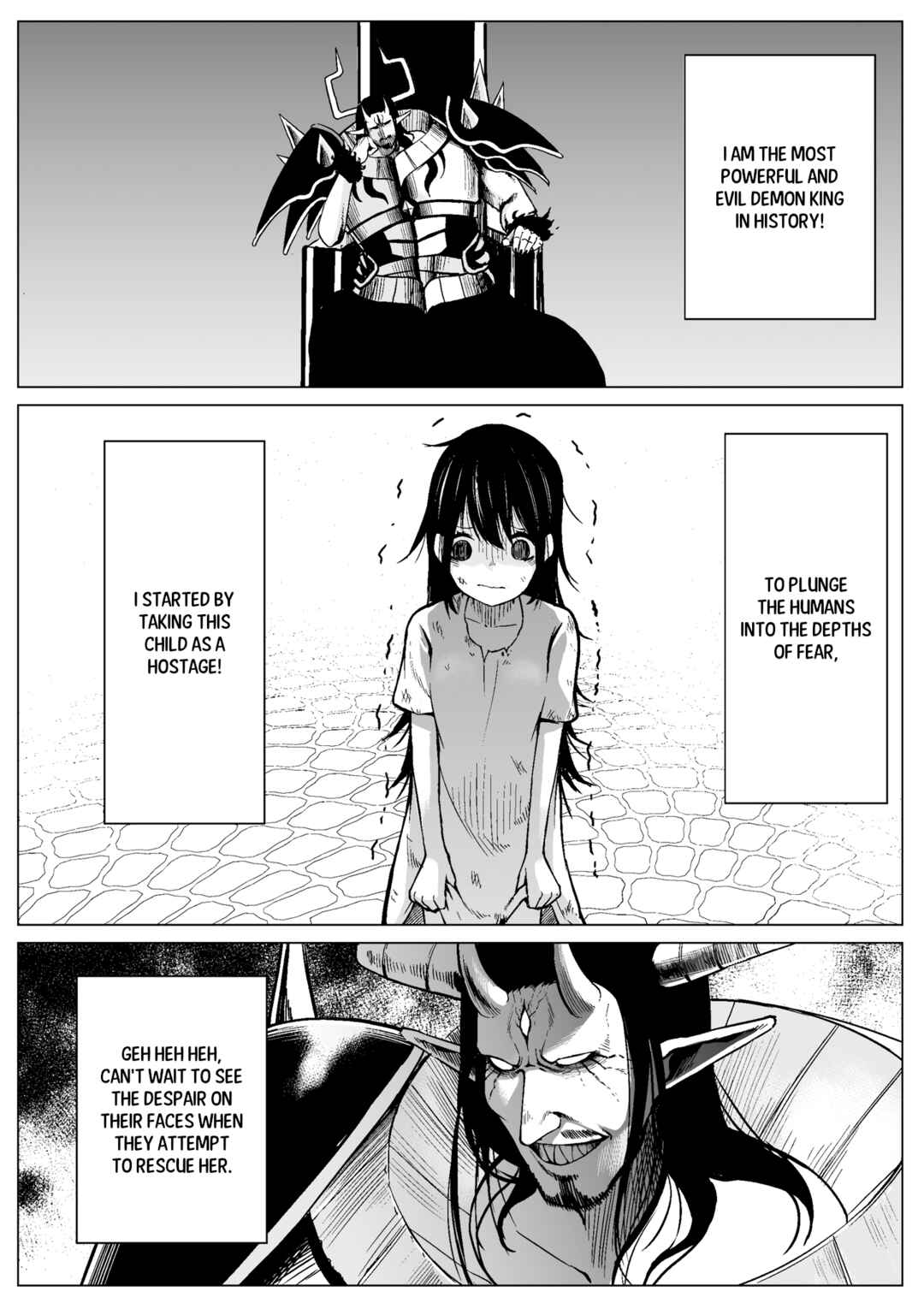 Page 1 Chapter 1 Maou to Hitojichi