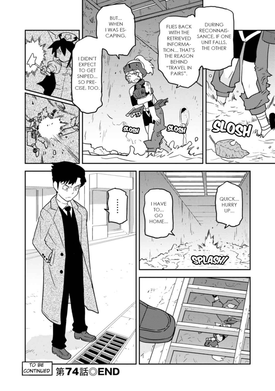 Page 12 Chapter 74 Choukadou Girls