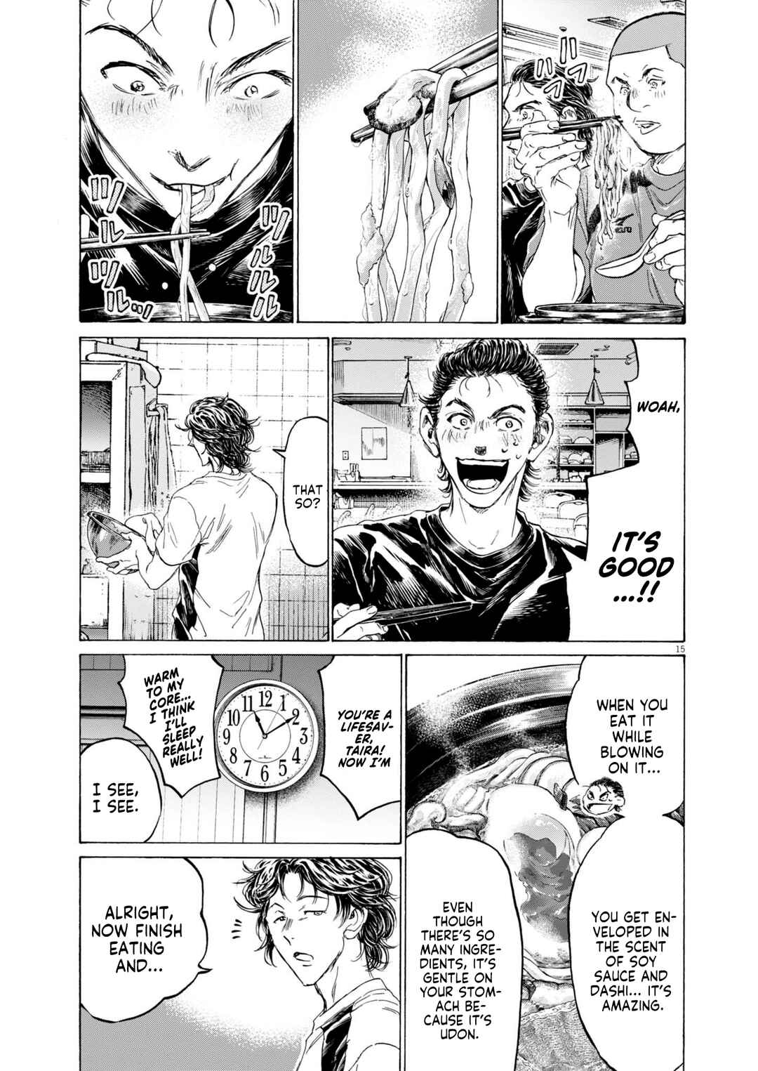 Page 15 Chapter 1 Ao Ashi Midnight Diner