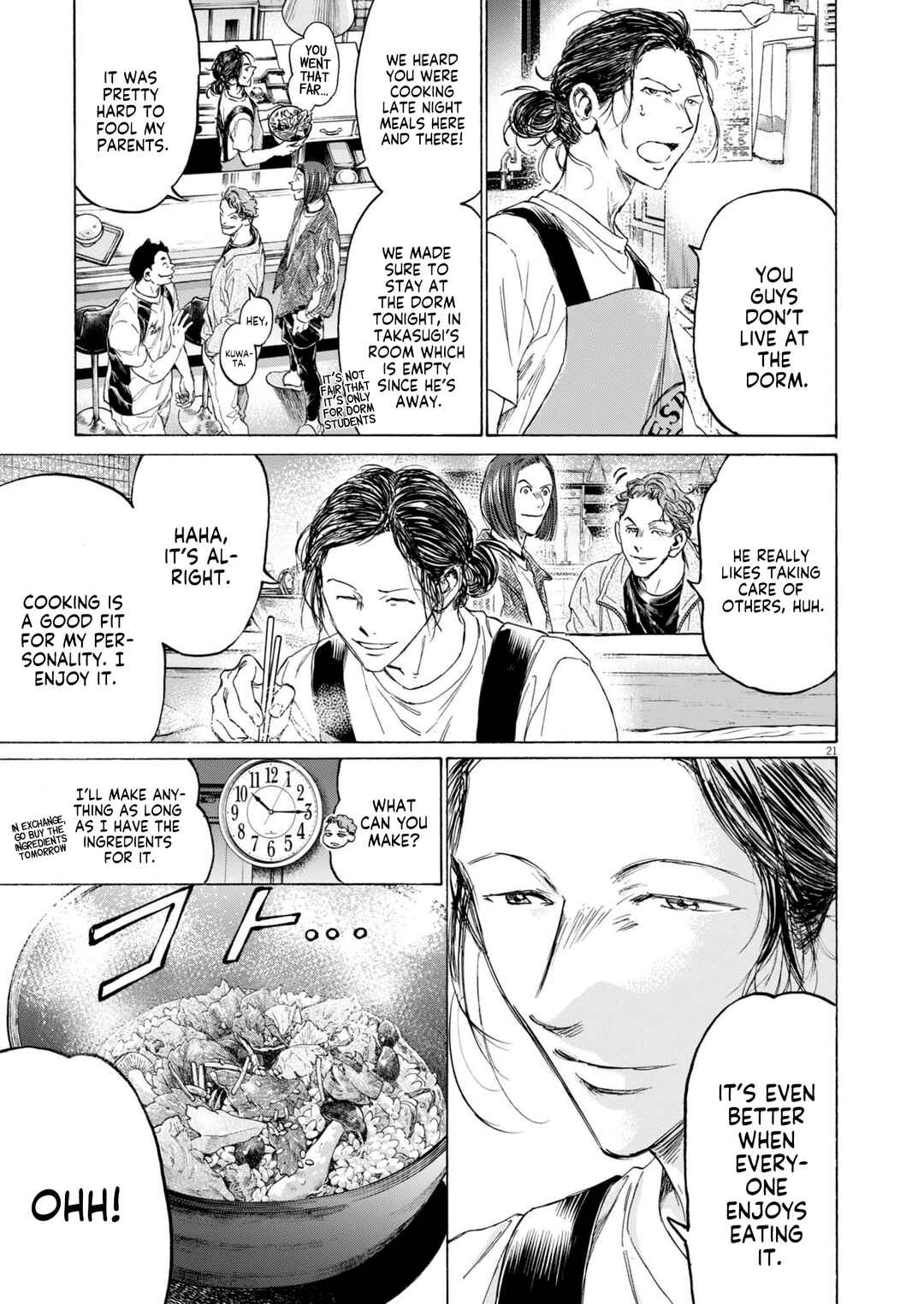 Page 21 Chapter 1 Ao Ashi Midnight Diner