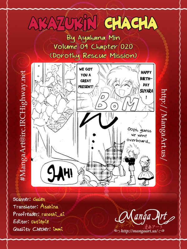 Page 2 Chapter 20 Little Red Riding Hood Cha-Cha