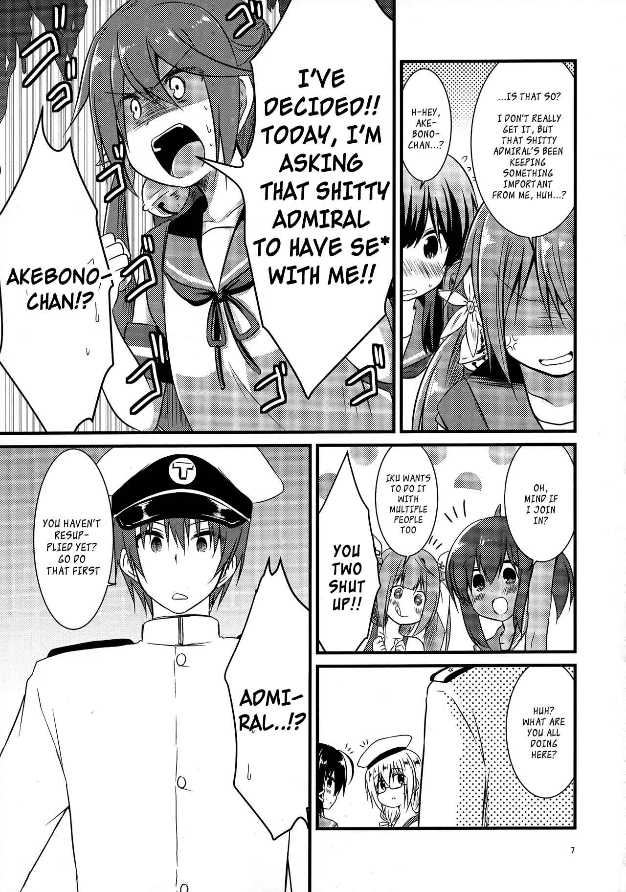 Page 6 Chapter Unknown_5f79 Kantai Collection -KanColle- Akebono-chan wa Teitoku to xxx ga Shitai. (Doujinshi)