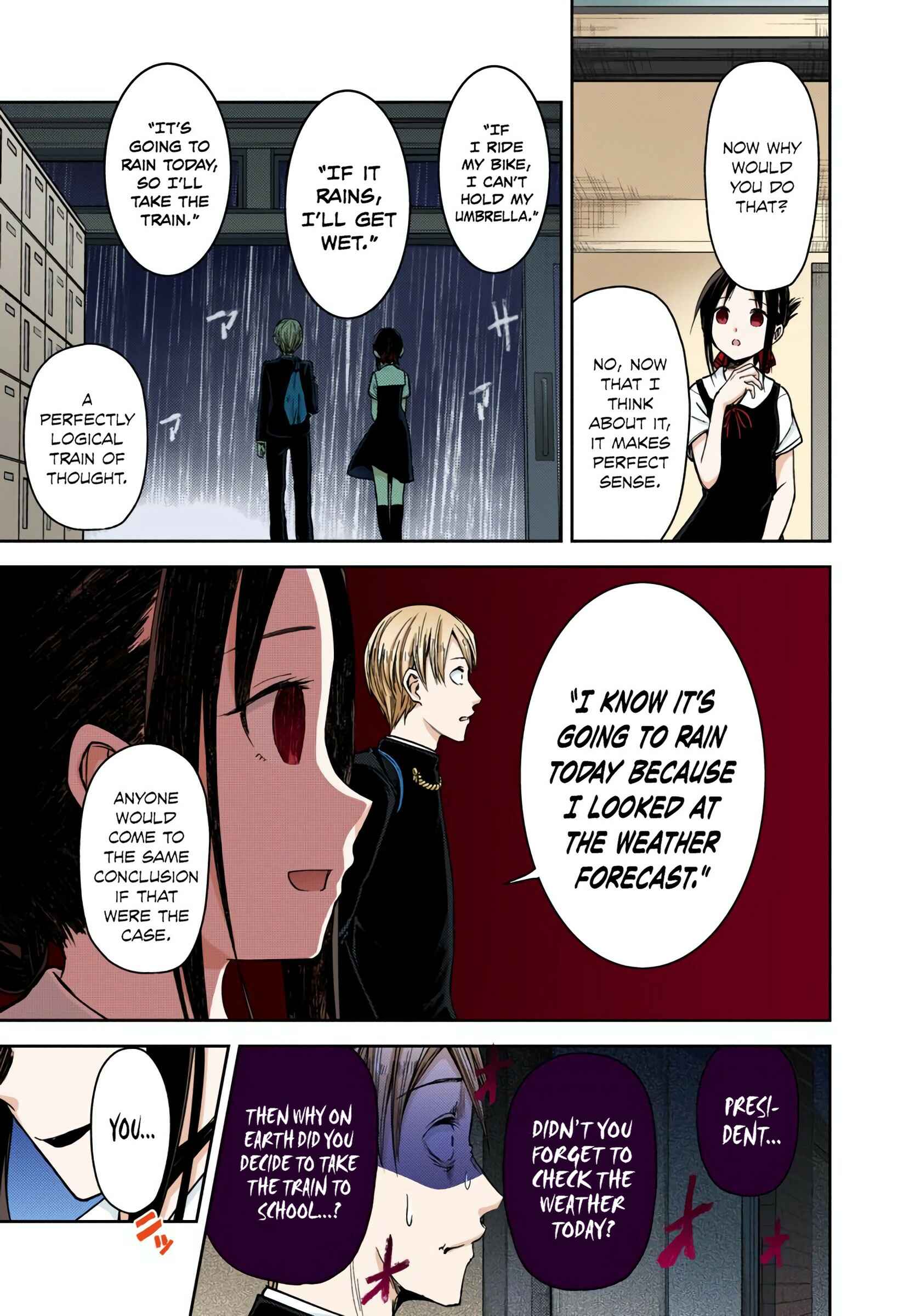 Page 19 Chapter 21 Kaguya-sama: Love Is War (Official Colored)