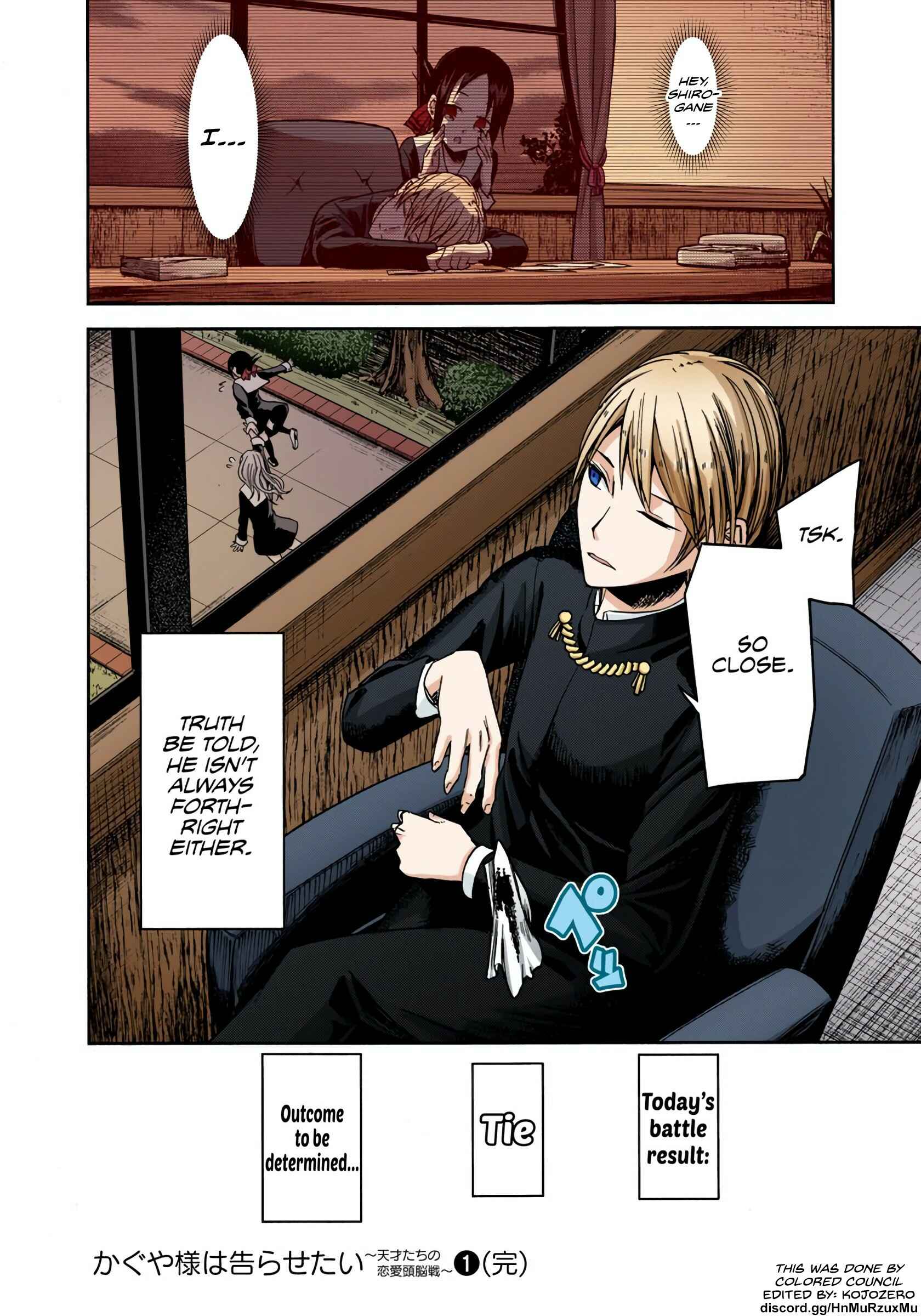 Page 19 Chapter 10 Kaguya-sama: Love Is War (Official Colored)